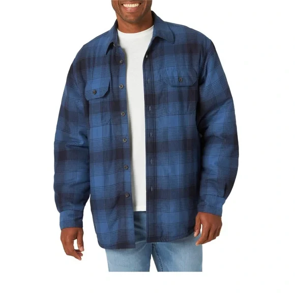 Wrangler Jackets Coats Wrangler Mens Long Sleeve Wooly